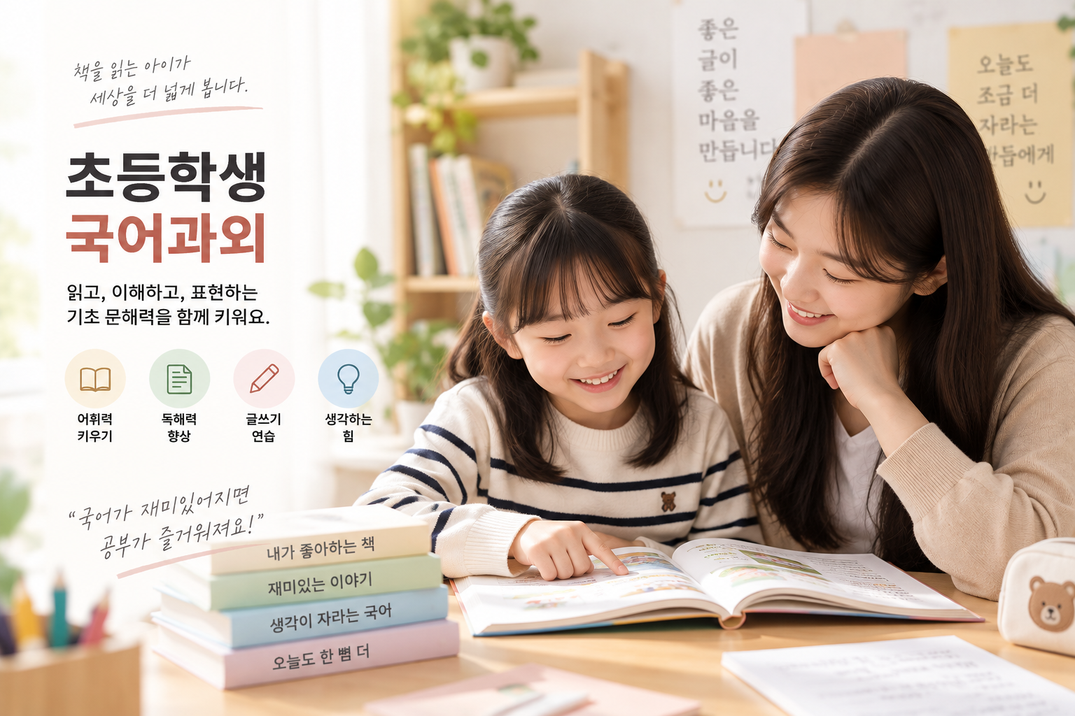 애월 초등학생 국어과외 1:1 맞춤수업